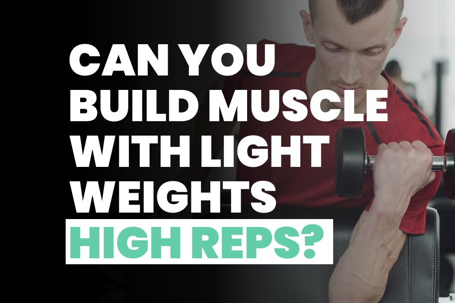 Can you Build Muscle With Light Weights but High Reps